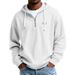 Men's Clothing European And American Heavyweight Long Sleeved Hooded Jacket With Hello Letter Print Men's Sports Casual Sweatshirt_viptrois.com