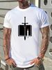 Grey Knights Softstyle T-Shirt - Unisex Summer Comfortable Casual Homme Graphic Breathable Designer Clothes Slightly Fashion Streetwear Stretched_viptrois.com