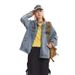 Spring American Letter Embroidered Denim Jacket For Men, Trendy, Versatile And Wide_viptrois.com