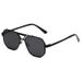 Retro Pilot Sunglasses (Dual-Bridge Metal Frame, Unisex Oversized Fashion Shades, Hot Seller)_viptrois.com