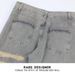 Men's Clothing high street punk loose wide-leg pants hip-hop trend embroidered hole jeans long pants niche design_viptrois.com