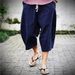 Loose, Large-sized Cotton And Linen 7-inch Pants, Trendy Chinese Style Men's Large Underpants, Fat Wide-leg Linen Casual Shorts For Summer_viptrois.com