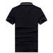 2025 Summer New Trendy Fashion High End Versatile High Quality Men's Slimming Collar Short Sleeve_viptrois.com