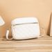 Women's Quilted Square Shoulder Bag - Stylish Casual Crossbody Purse For Daily Use & Work (Diamond Pattern Designer Handbag)_viptrois.com