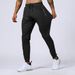 "Men's Stretch Jogger Pants For Running, Yoga & Gym - High Waist Breathable Workout Trousers With Drawstring, Lightweight Plus Size Available_viptrois.com