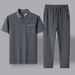 Men's Clothing Shenlong Dad Summer Suit Men's Middle Aged And Elderly Summer Casual Clothes Men's Short Sleeved Trousers Sportswear_viptrois.com