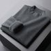 Men's Fleece Lined Turtleneck Sweater - Winter Warm Business Casual Pullover, Soft Knit Fleece Inner Layer, Comfortable & Stylish_viptrois.com