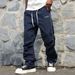 Basics Men's Solid Color Trendy Drawstring Pants Casual Fashionable Shorts Style Summer_viptrois.com