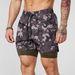Men's Clothing Men's Summer Sports Casual Breathable Double Camouflage Drawstring Jogger Shorts For Formal & Casual For Men_viptrois.com