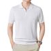 Men's Clothing Short Sleeved Polo Shirt Men's Summer Casual Simple Business New Tops_viptrois.com