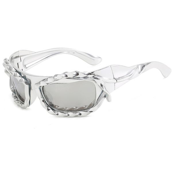 Y2K Personality Hip Hop Sunglasses New Sports Versatile Sunglasses Party Sunglasses Trend_viptrois.com