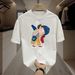 【DORAE】2026 Breathable T-shirt (Eco Cotton) Black (3D Print & Cute Street Kid Print) – Pioneer Style For Weekend Getaway_viptrois.com