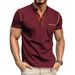 2026 Men's Henry Long-Sleeved Short-Sleeved Moisture-Wicking Breathable Loose-Fitting Comfortable Micro-elastic T-Shirt_viptrois.com