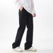 Men's Black Flared Jeans Wide Leg Loose Casual Cleanfit Archer0603 American Style Flared Pants_viptrois.com