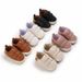 0 1-year-old Spring and Autumn new men's and women's baby shoes soft rubber sole toddler shoes indoor and outdoor baby shoes single-layer shoes leathe_viptrois.com