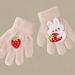 Kids'gloves All refers to warm embroidered cartoon gloves for boys and girls_viptrois.com