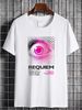 Requiem For A Dream V4 T Shirt Natural Vintage Cotton Movie Poster Beige All Sizes S M L XL 2X 3X 4X 5X Streetwear Unisex Homme Versatile_viptrois.com