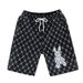 Men's Summer Fashion Printed Shorts Loose Straight Casual Mid-Way Trend Handsome Outer Wear_viptrois.com