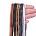 Shoe Accessories leather shoes laces round casual shoes toe shoes martin boots coconut black and white color_viptrois.com