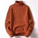 Men's Clothing Sweaters Long Collar Sweaters Slim Lapel Junior High School Integrated Fleece Sweaters For Male Students Medium High Collar_viptrois.com
