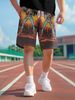 Unbeatable Quality Creative And Personalized Skull Print Men's Plus Size Beach Fitness Running Sports Basketball Shorts_viptrois.com