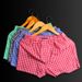 Pulse Men's Underwear Cotton Striped European And American Style Shorts Summer Breathable Sleepwear Loose Boxer Briefs_viptrois.com