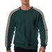 Spring Autumn 2025 Fashion Top Men's Round Collar Striped Splicing Long Sleeve Casual Sport Loose Palm Beach Sweatshirts_viptrois.com