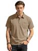 2026 Spring/Summer Men's Collar-Pocket Solid Color Business Casual Short-Sleeved Loose Polo Shirt Men_viptrois.com