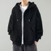 420G Hoodie Hooded Spring And Autumn New Trendy Brand Loose Oversized Men's Casual Cardigan Jacket_viptrois.com