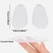 Transparent Forefoot Pads For Women - Anti-Slip Half Insole Cushion For High Heels, Sneakers, Sandals & Dress Shoes_viptrois.com
