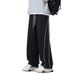 Men's Clothing Men's Casual Pants Spring And Autumn New Trend Brand Simple Wide Leg Pants High Street Side Stripes Loose Sports Pants Men_viptrois.com