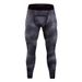 Men's Clothing Snake pattern fish scale sports tights trousers men quick-drying stretch fitness running tights_viptrois.com