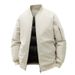 Men's Clothing Customized Thickened Cotton Coat For Men Winter Baseball Collar Solid Color Loose Cotton Coat Couple Style Warm Cotton Coat_viptrois.com