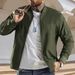 Vintage MA-1 Pilot Jacket For Men - Military Style Bomber Coat With Retro Baseball Uniform Design, Lightweight & Stylish Outerwear_viptrois.com