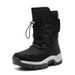 「XGXC」Plush And Thickened Snow Boots For Men And Women High-top Cold-proof Couple Cotton Shoes Fashionable Casual Boots Winter High-top_viptrois.com