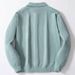High Quality 2025 Fashion Cardigan Kniting Outerwear Men's Lapel Pure Color Hollow Single-Breasted Long Sleeve Loose Sweater_viptrois.com