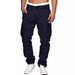 Men's Clothing Multi Pocket Overalls Men's Outdoor Sports Trousers Pure Cotton Work Clothes Outdoor Trousers_viptrois.com