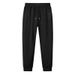 Men's Clothing Summer Thin Casual Pants Breathable Pants With Cuffs Pure Cotton Trousers Cuffs Knitted Pants_viptrois.com