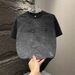 2025 Summer New Fashionable And Versatile High Quality Ice Silk Light Luxury Explosive Men's Short Sleeved T-shirt_viptrois.com