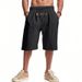 Men's Clothing Men's Style Casual Shorts Thin Linen Breathable Beach Sports Loose Fit Summer Outerwear For Formal & Casual_viptrois.com