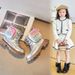 Kids Shoes Girls Martin Boots 2024 Autumn And Winter New Autumn Single Boots British Style Princess Short Boots Small Schoolbag Children's Boots_viptrois.com