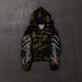 2026 Autumn New Men's And Women's High Street Fashion Embroidery Camouflage Harajuku Ins Wind Zipper Hooded Sweater Y2k Clothing_viptrois.com