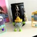 Bag Charm Cute And Cute Little Coal Ball Cartoon Car Keychain Plush Doll Doll Bag Pendant Accessories Gift_viptrois.com