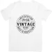 Personalised Any Year Men's, Woman's T-Shirt Mens Womens Tees Top Party Vintage Retro Gift T Shirt Mens Womens Tees Top_viptrois.com