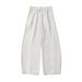 Monochrome Man- Side Stripe Textured Casual Spring Style Draped Sweatpants Loose Wide-Leg Pants High Street Trendy Brand Scimitar Sports_viptrois.com