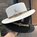 2024 New Metal R Letter Leather Buckle Straw Leisure Summer Sunshade and Sunscreen Women's Fashion Beach Gift Hat_viptrois.com
