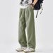 Men's Clothing Casual Sports Pants Loose Straight Summer Thin Wide Leg Boys' Long Trousers_viptrois.com