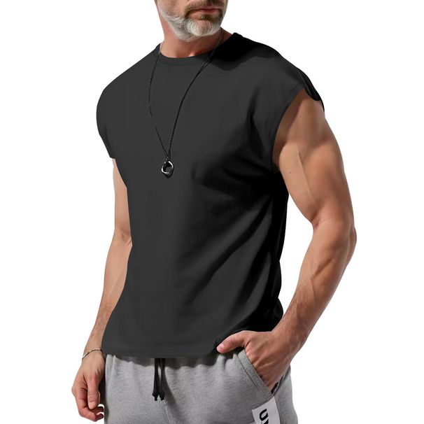New Summer Men's Unbuttoned T-shirt For Young People, Casual And Loose, Plain Color, Lightweight Blazer-style T-shirt_viptrois.com