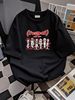 Hed PE Earth Planet Band 90s Basic Black Reprint Short Sleeve T Shirt NH5459 Breathable Stretched Casual Streetwear Soft Top For Everyday Wear_viptrois.com