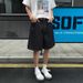 Summer New Denim Raw Color Men's Loose Straight Mid-length Casual Wide-leg Quarter-length Shorts_viptrois.com
